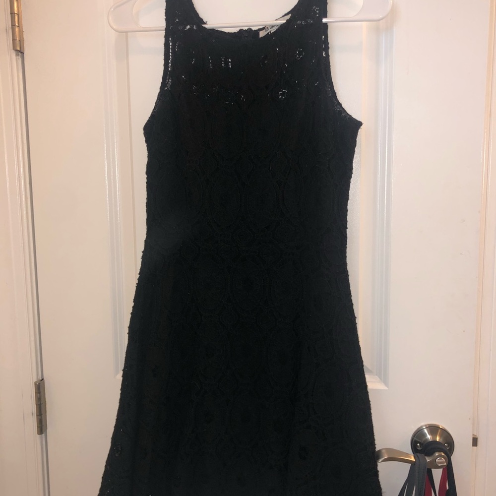 Lace Formal Black Dress